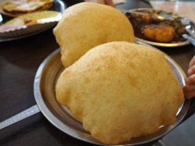 Chhola-Bhaturas (these are just the bhaturas)