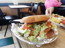 Here's a torta with the same chicken inside.