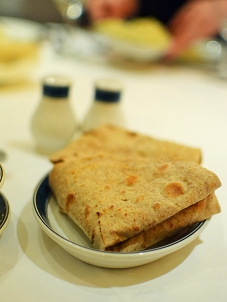 The chapatis---served in lieu of the Malabar parathas---were decent.