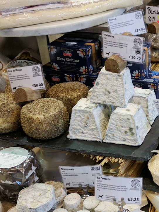 More small-format soft cheeses.
