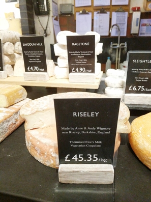 Neal's Yard Dairy, Covent Garden: Riseley