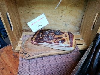 I was also tempted by the pancetta...