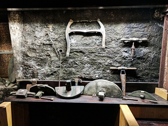 Bowmore: These are old tools I think