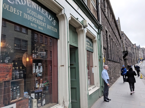 Cadenhead's Edinburgh: Street view