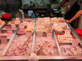 Sai Ying Pun Market, Fish balls