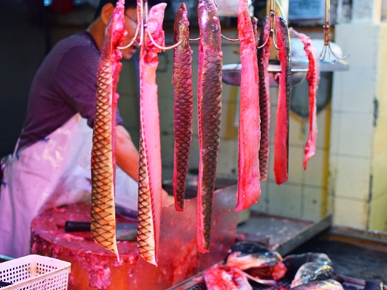 Sai Ying Pun Market, Fish strips