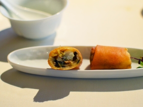 lung king heen, spring roll2