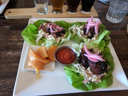Crooked Spoon, Pork belly wraps