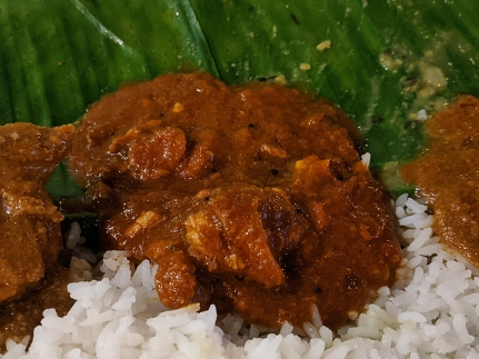 Kumar's Mess, Weekend lunch, Fish curry