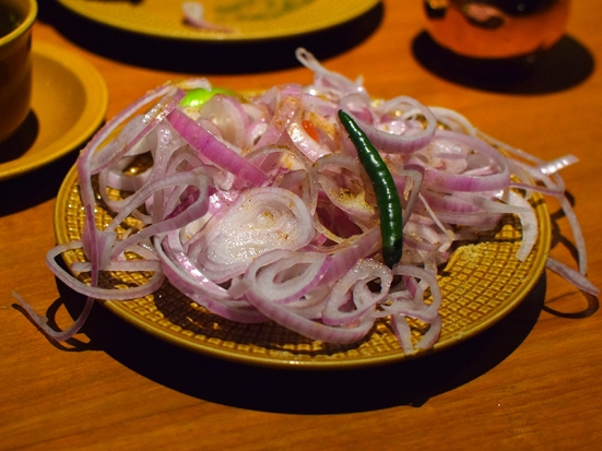 Peshawri, Onions