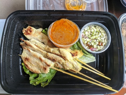 Thai Cafe, Chicken Satay