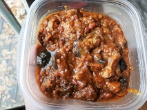 Kabob's, Fried Eggplant Curry