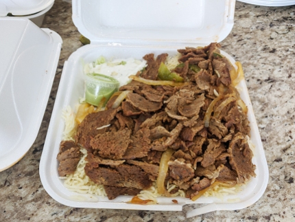 Nawal, Gyro meat with rice
