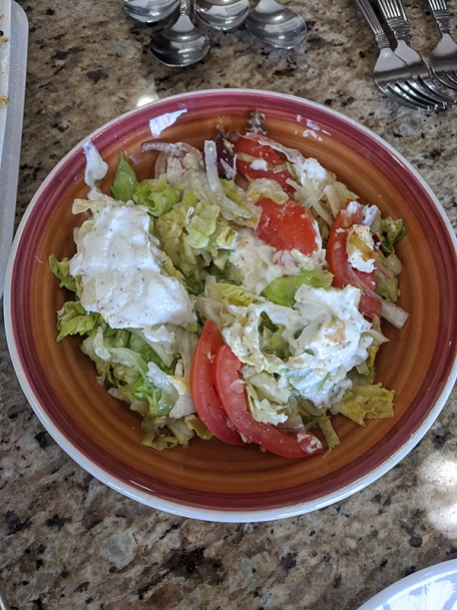 Gyros Grill, Salad