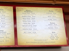 El Burrito Mercado, Counter service menu2