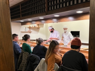 Sushi Takeda, Chefs at work