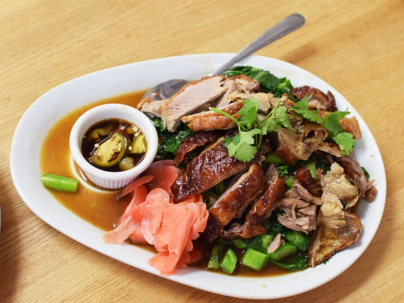 Bangkok Thai Deli, Roasted Duck (Entree), top